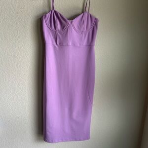 Lavender Zara Midi dress